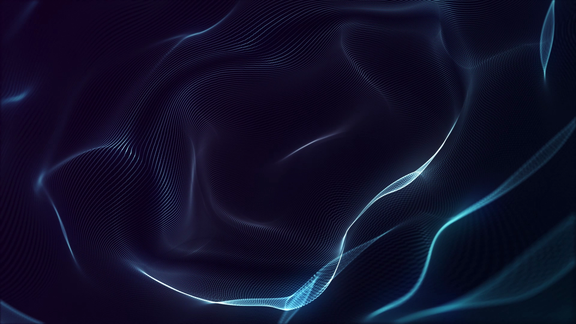 Abstract dark background with subtle blue gradient lighting effect